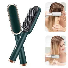 2 in 1 Multifunctional Electric Brush Hair Straightener Comb