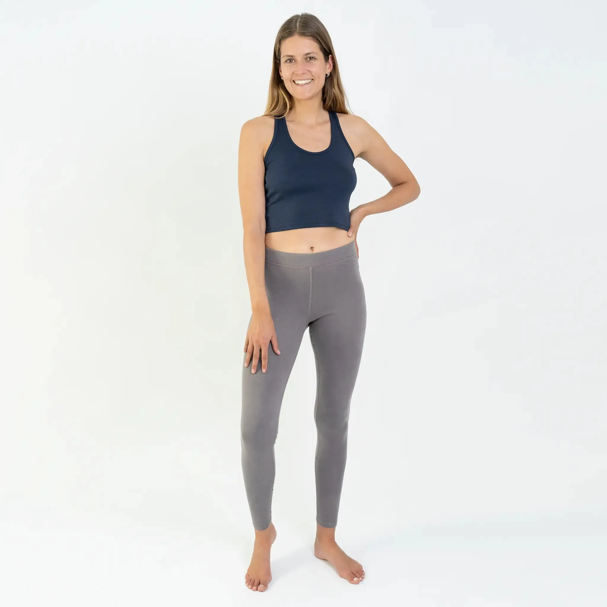 2 Pack - Women's Organic Pima Cotton Leggings