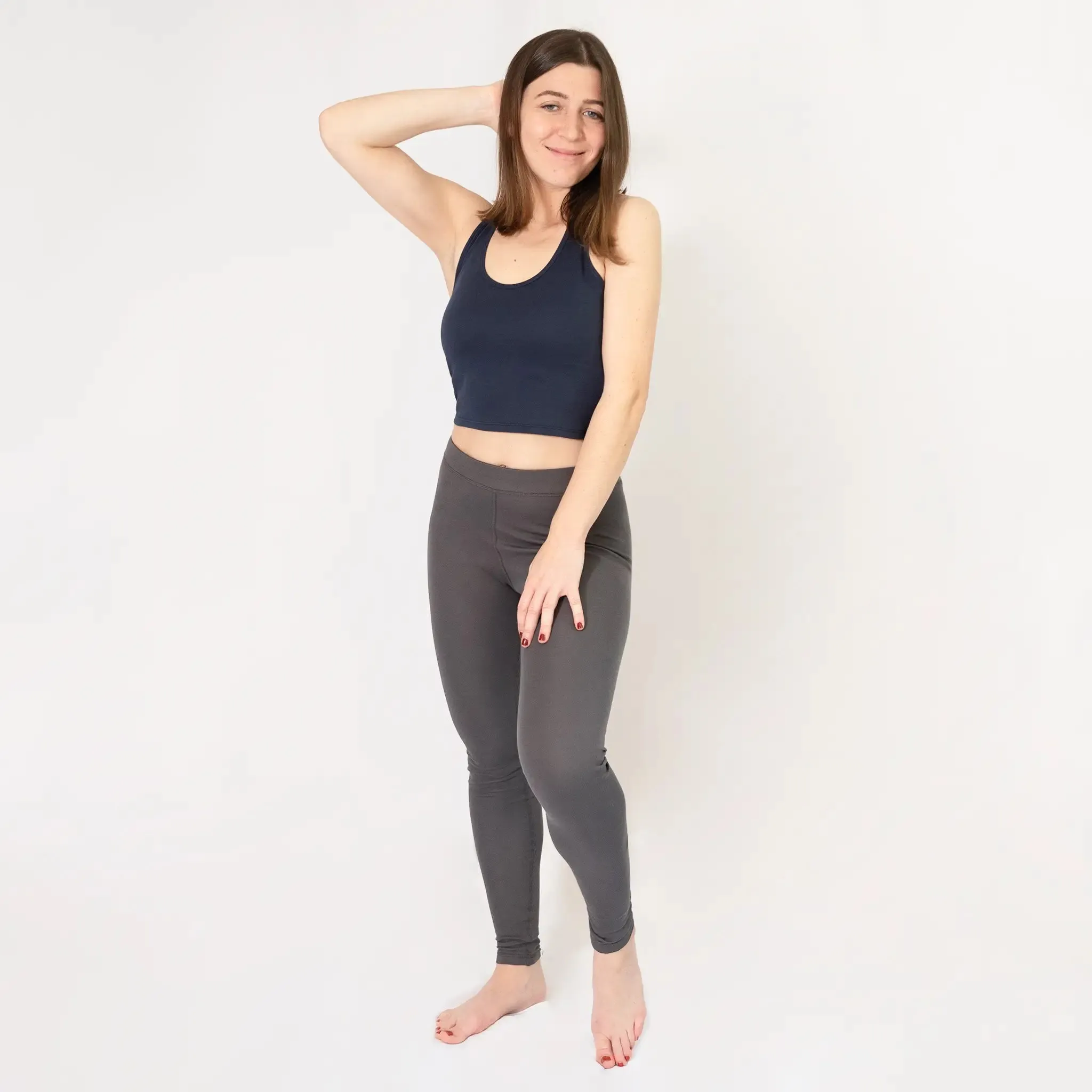 2 Pack - Women's Organic Pima Cotton Leggings