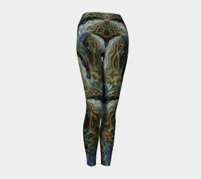 Alien Flower No.2 High Waist Leggings