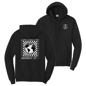 Alpha Sig Graphic Streetwear Hoodie