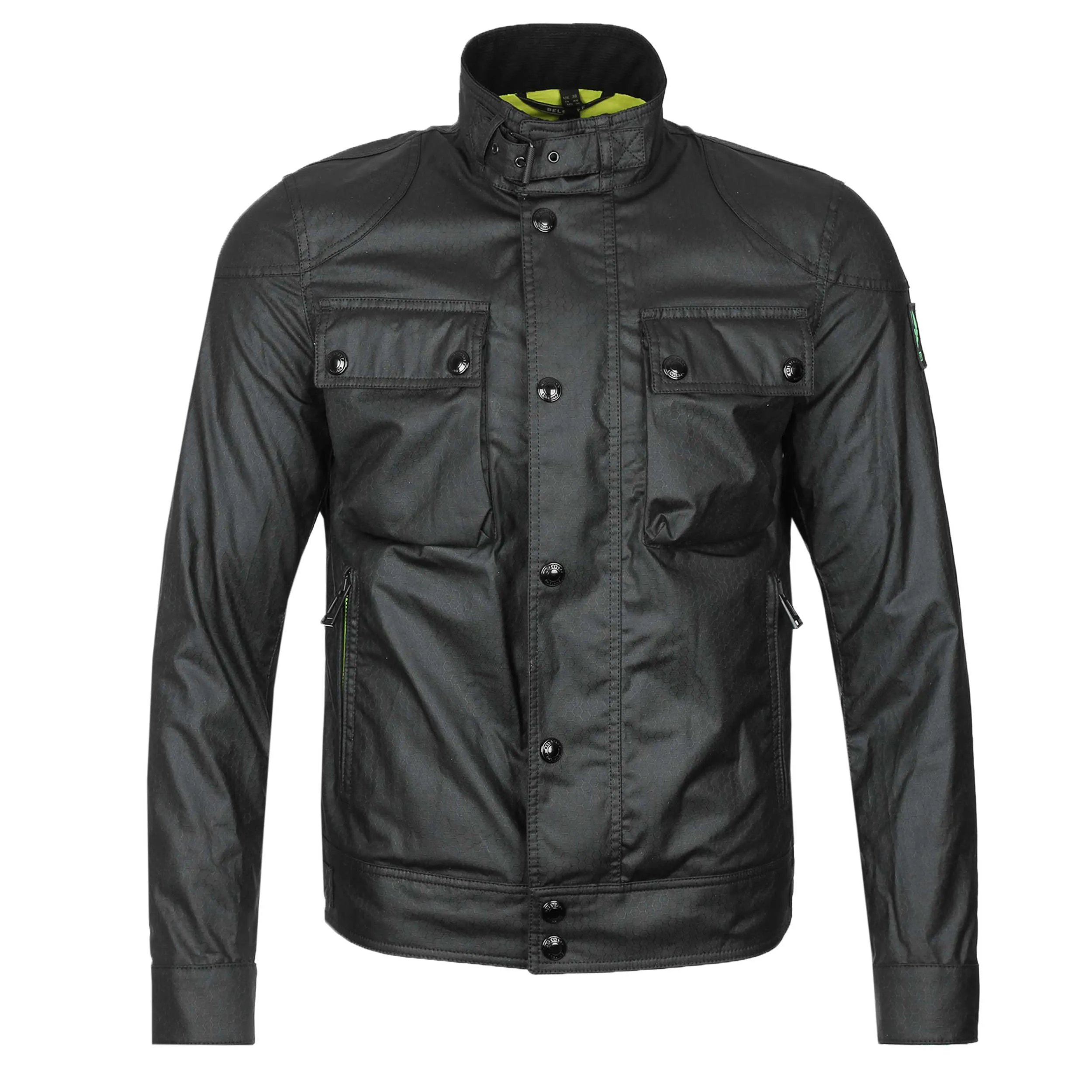 Belstaff Flash Racemaster Jacket in Black Neon