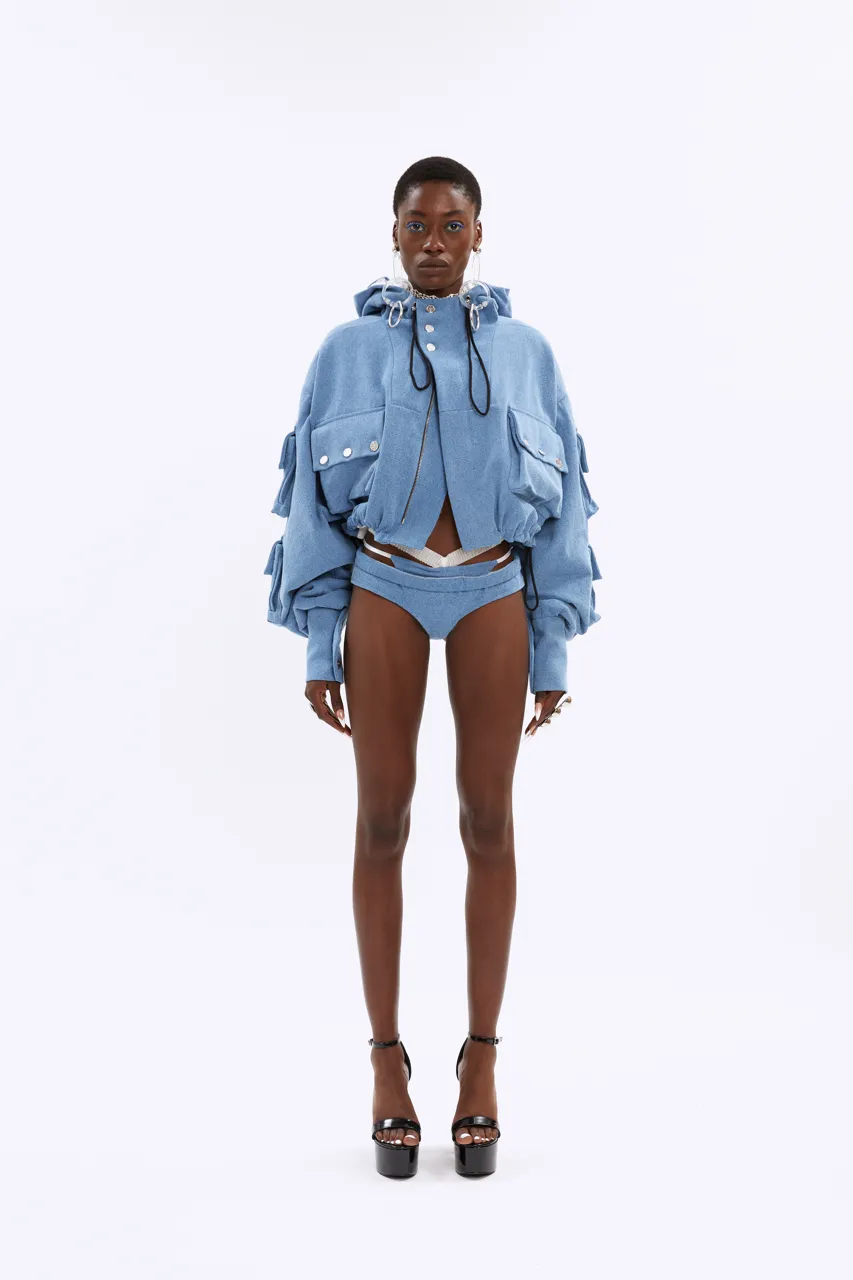 BLUE DREAMER OVERSIZE JACKET