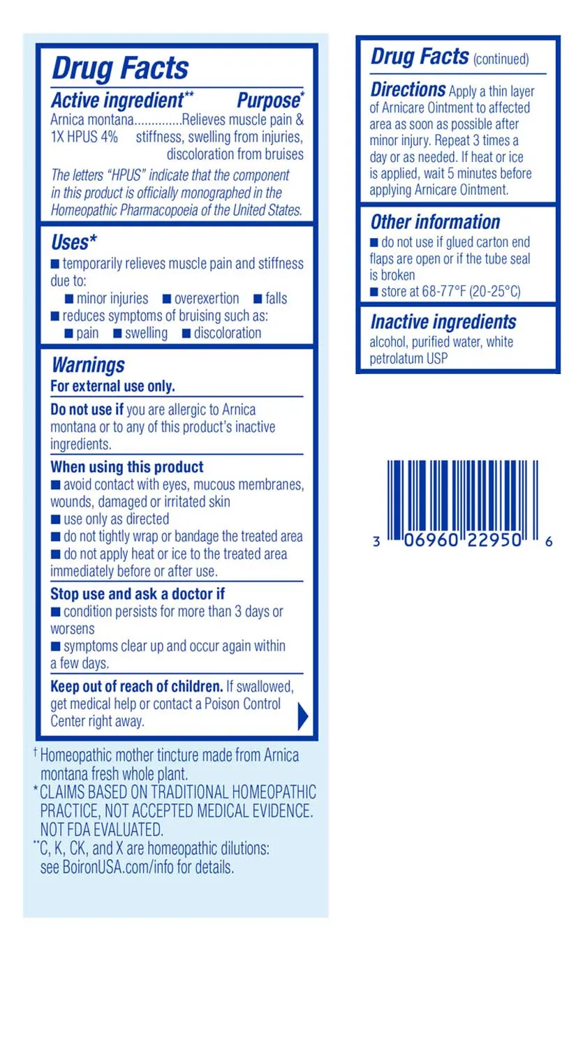 Boiron Homeopathics Arnicare Ointment