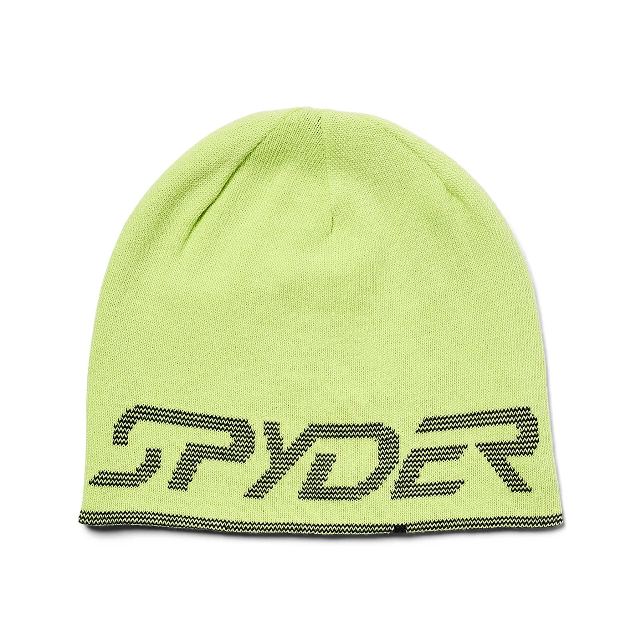 Boys Reversible Bug Beanie - Lime Ice