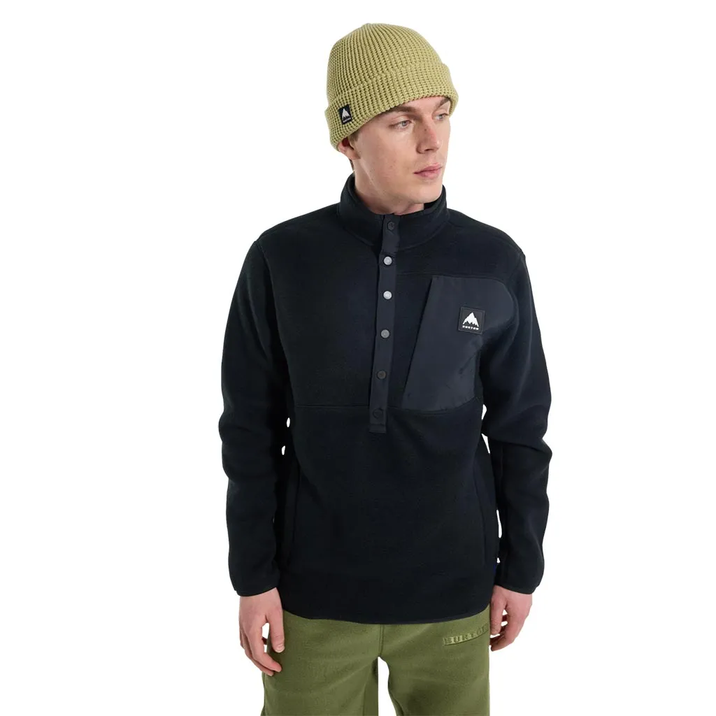 Burton Cinder Fleece Pullover - True Black