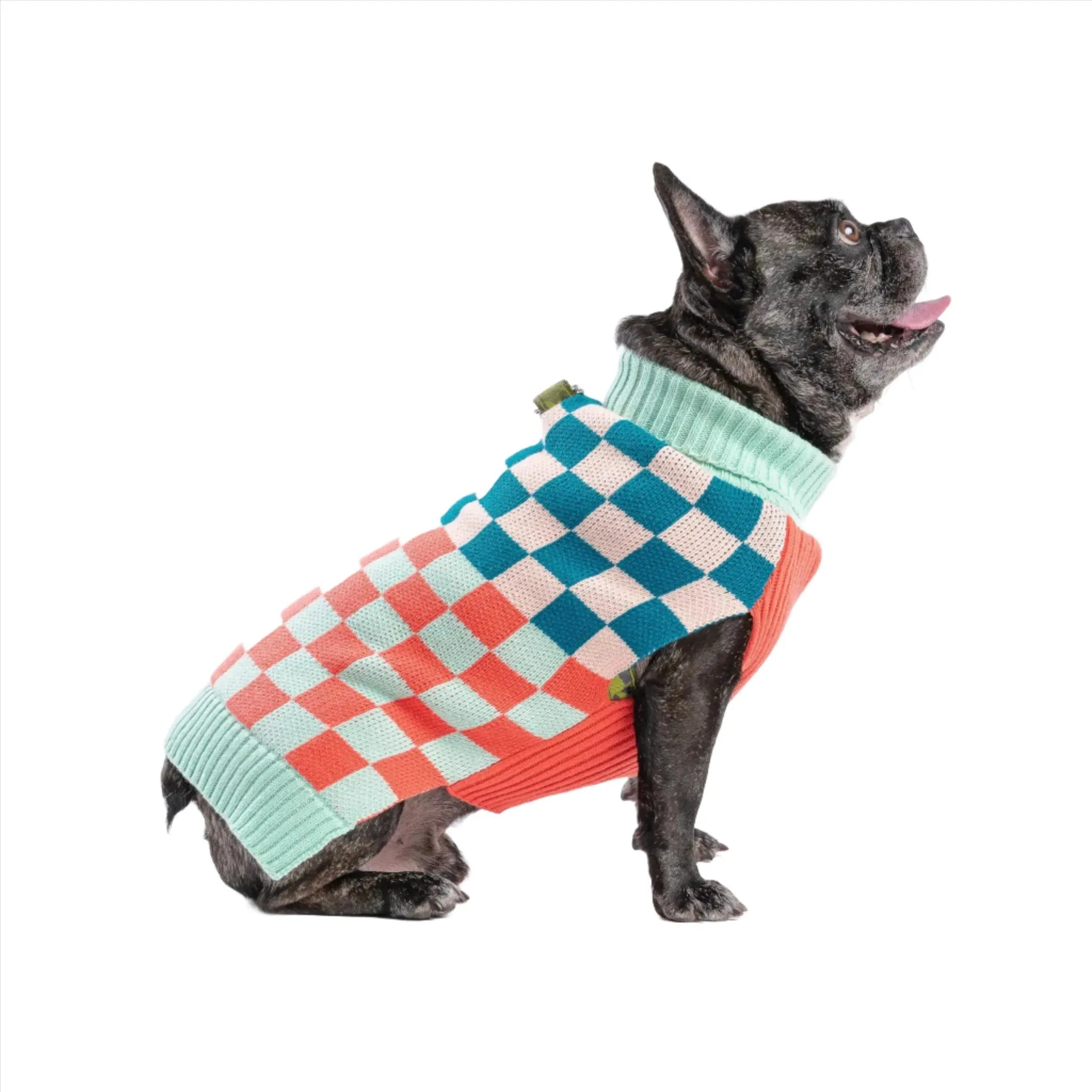 Checker-board Dog Sweater | Various | by VERLOOP