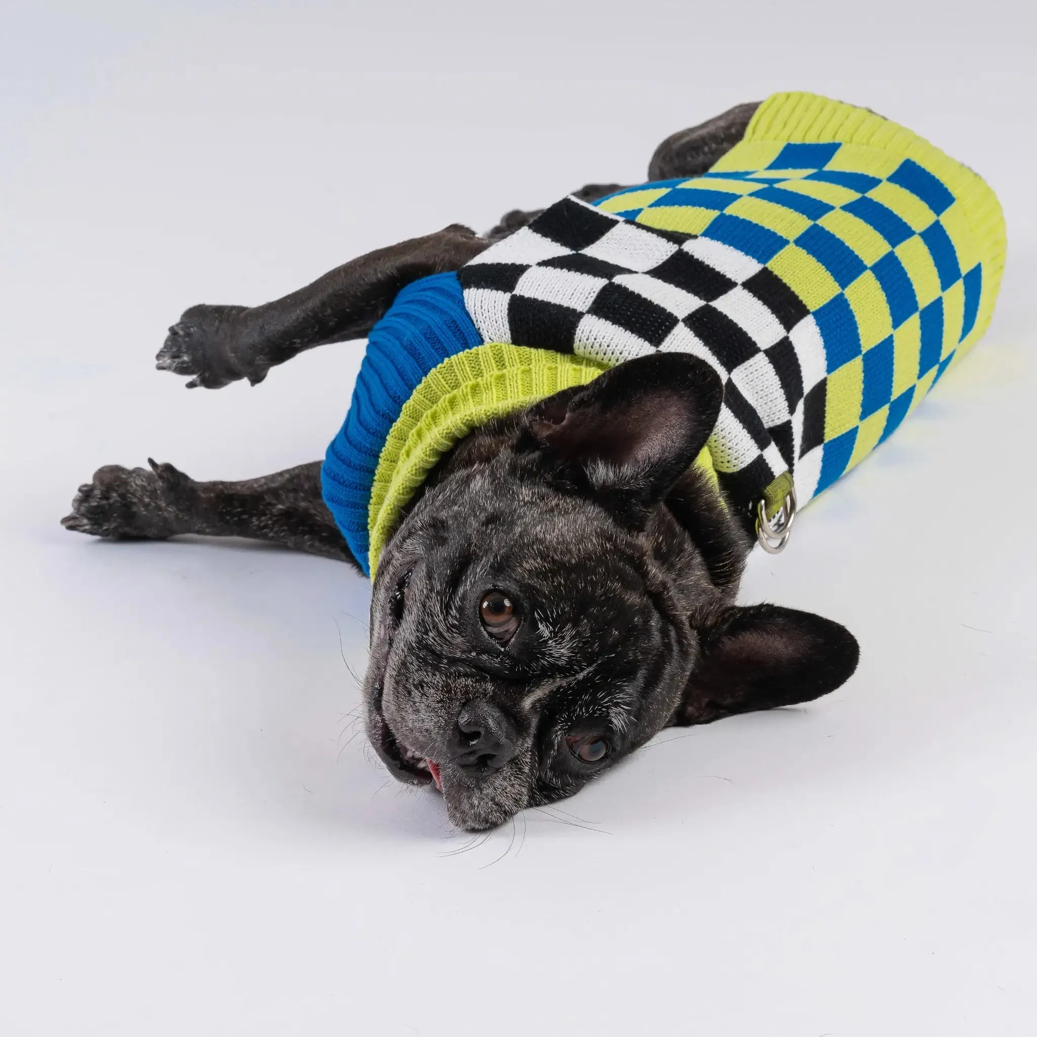 Checker-board Dog Sweater | Various | by VERLOOP