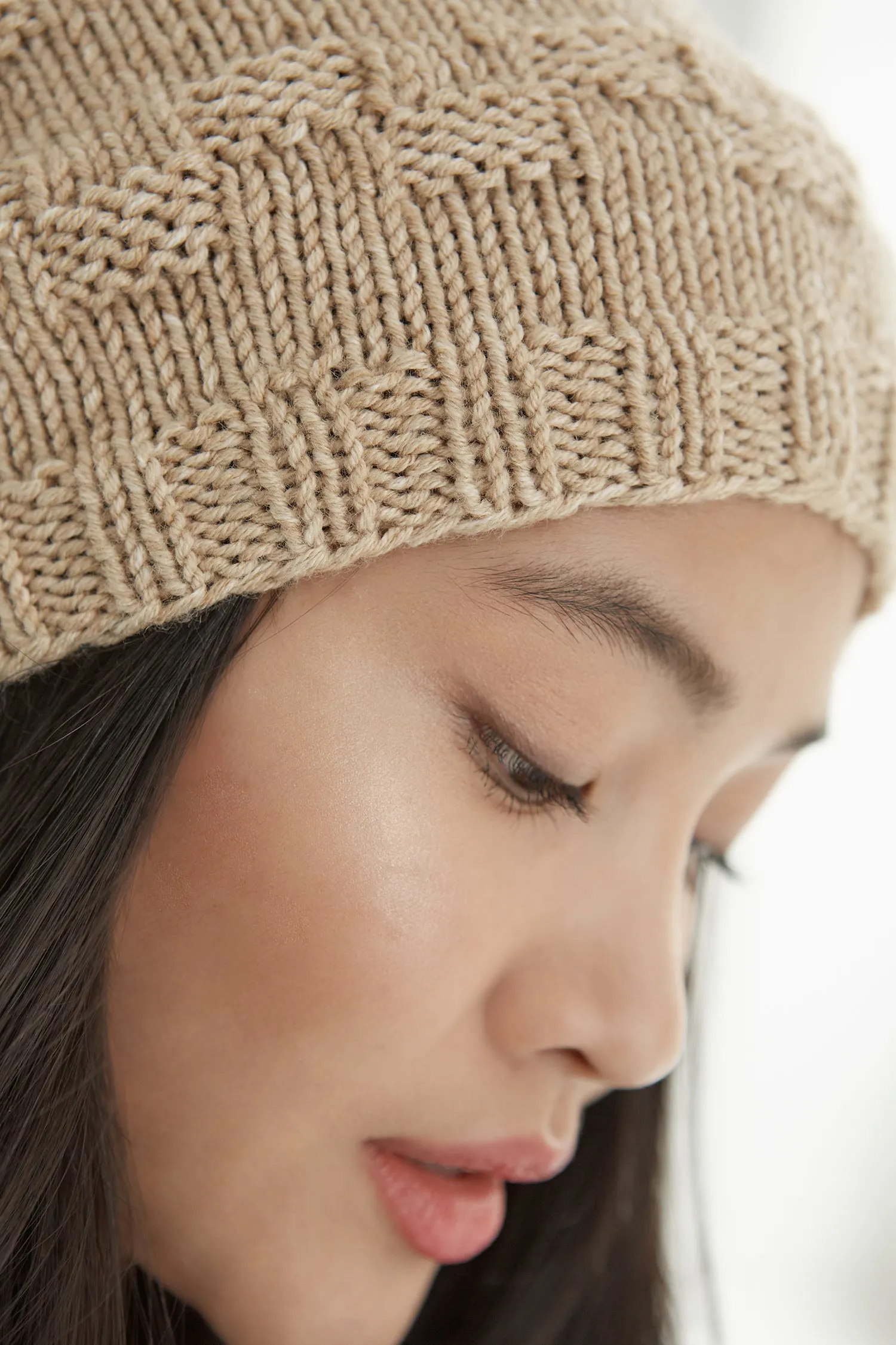 Checkmate Slouch Hat (Knit) - Version 2