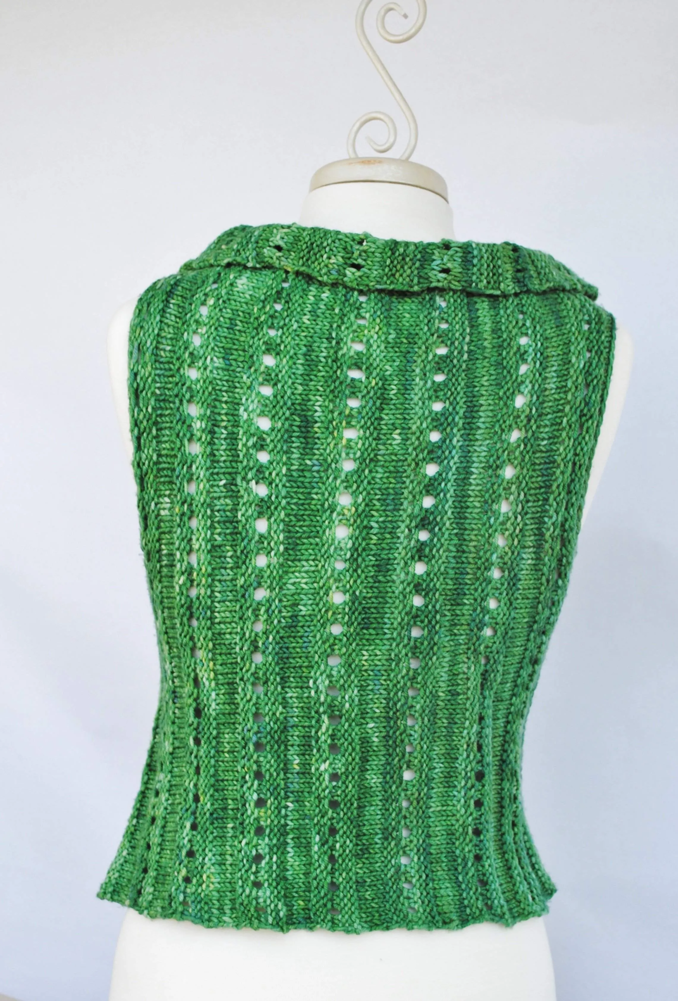 Coastal Breezes Knit Vest Pattern PDF Download