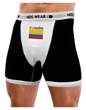 Colombia Flag Mens Boxer Brief Underwear