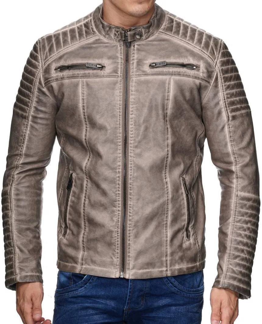 Cooper Biker Style Leather Jacket