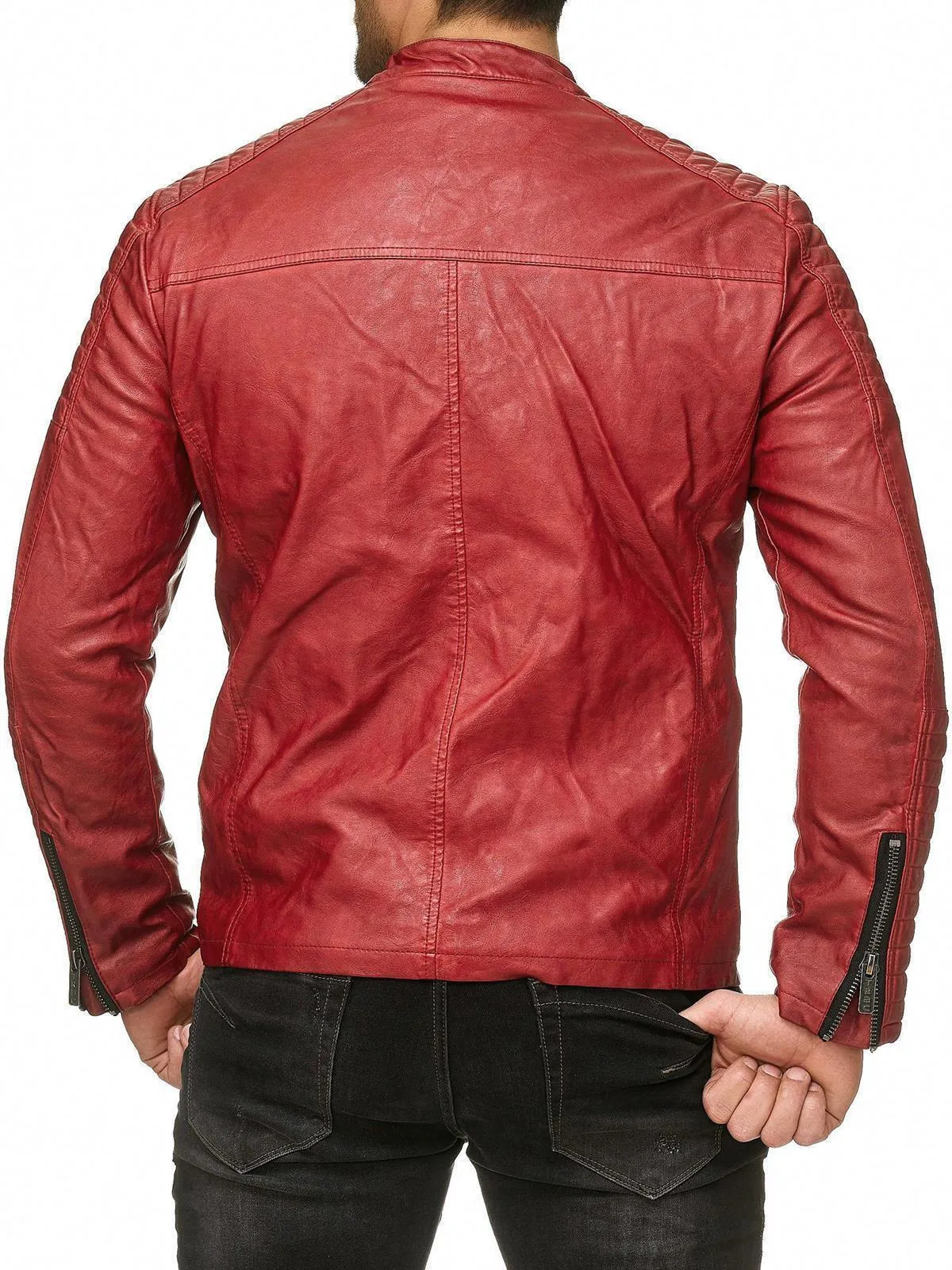 Cooper Biker Style Leather Jacket