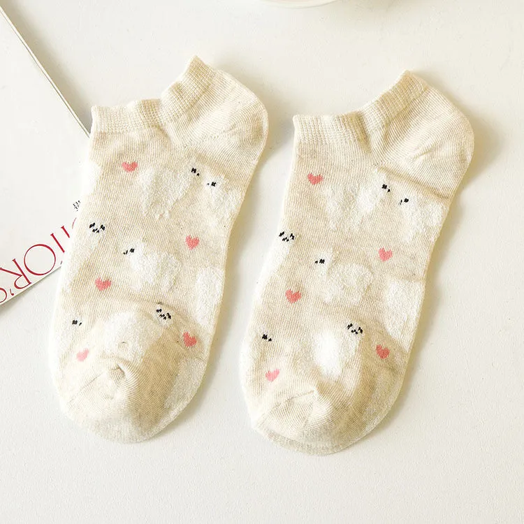 Cotton Short Ankle Socks