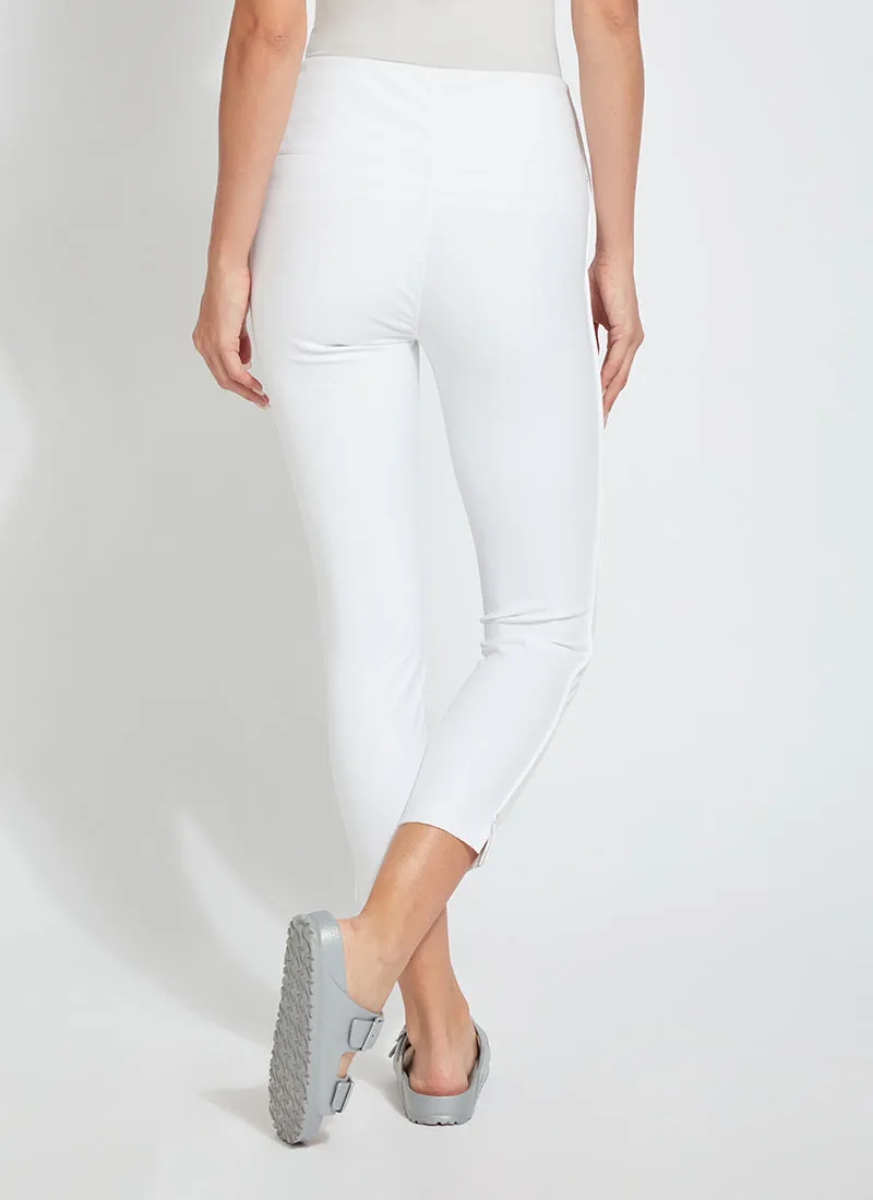 Cropped Side Slit Denim (Repreve® knit, 24.5" Inseam)