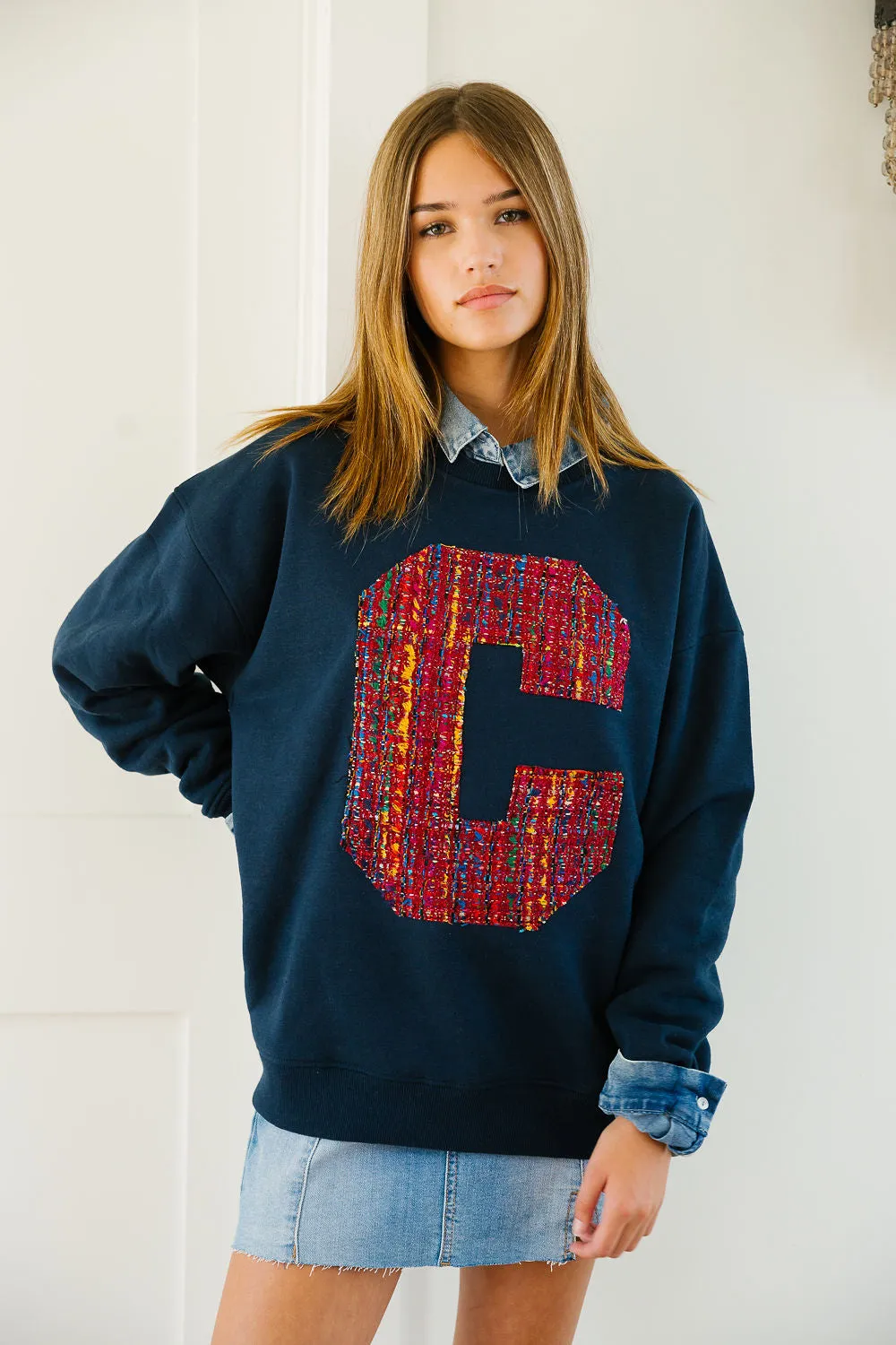 CUSTOM CHRISTMAS LETTER PULLOVER