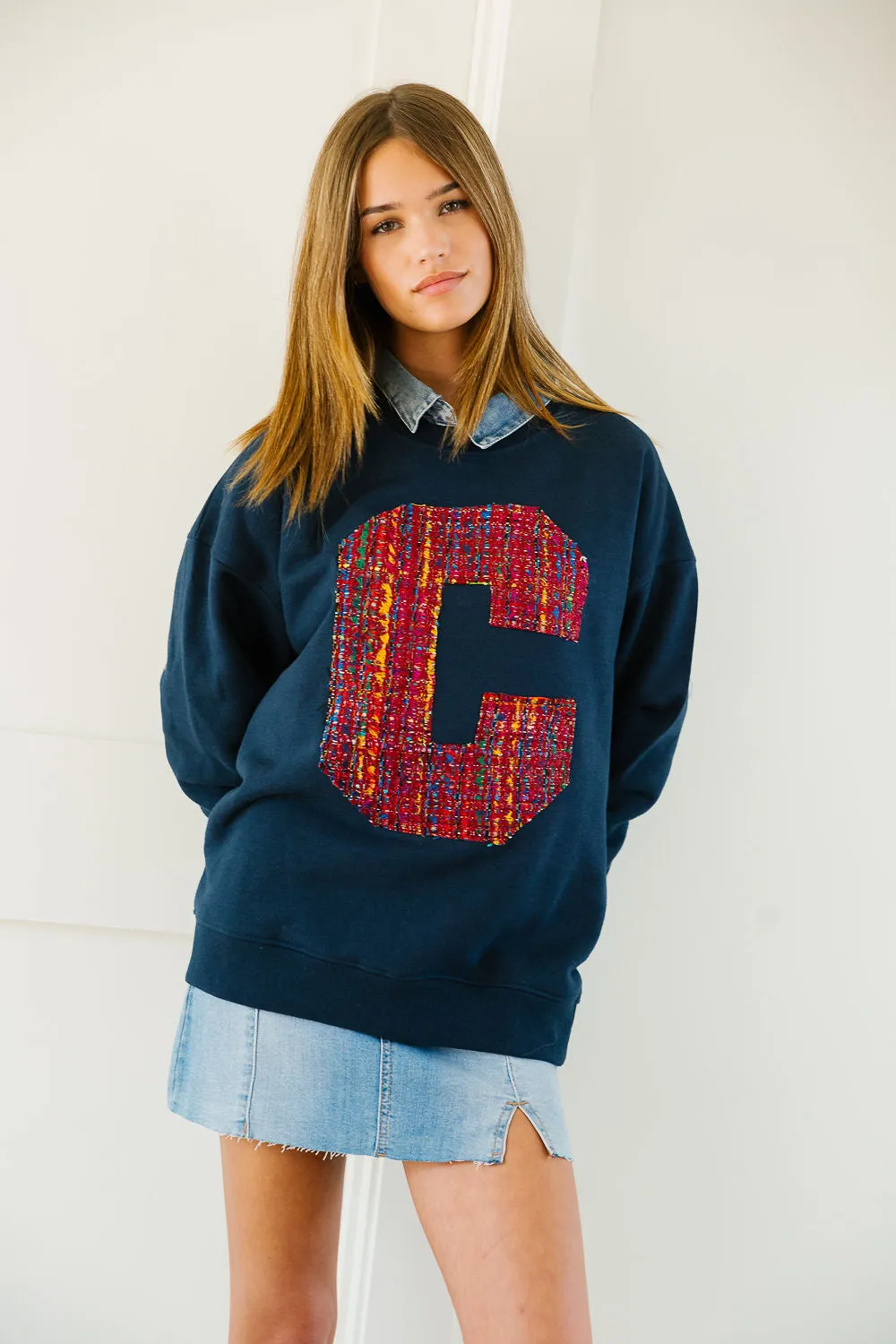 CUSTOM CHRISTMAS LETTER PULLOVER