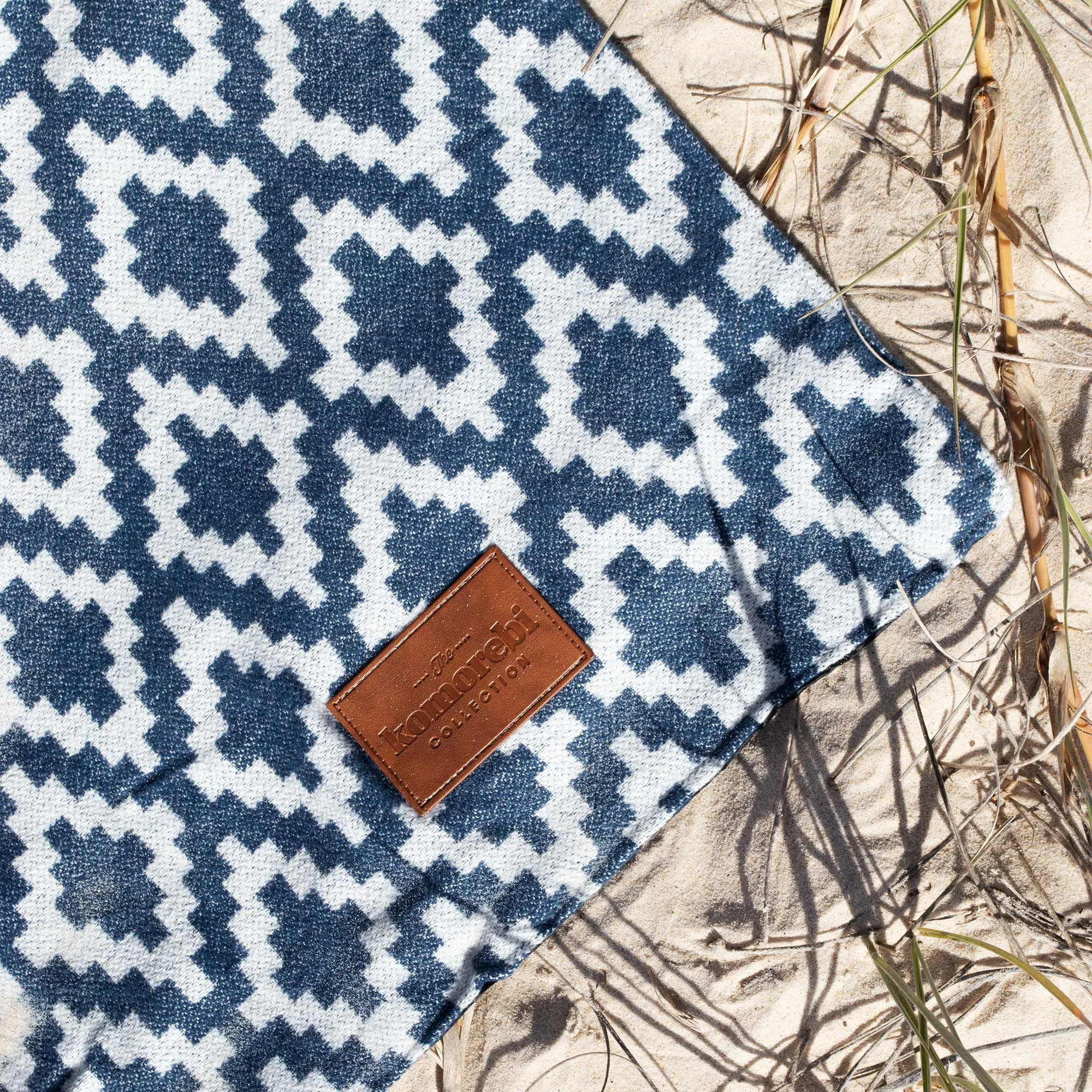 Diamond Jacquard Picnic Blanket