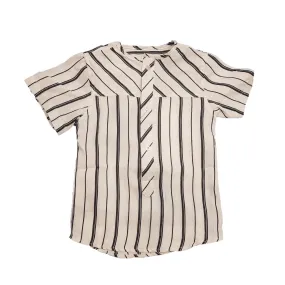 DIMO - Slant / Vertical Lines Kids Shirt - Short - no Collar