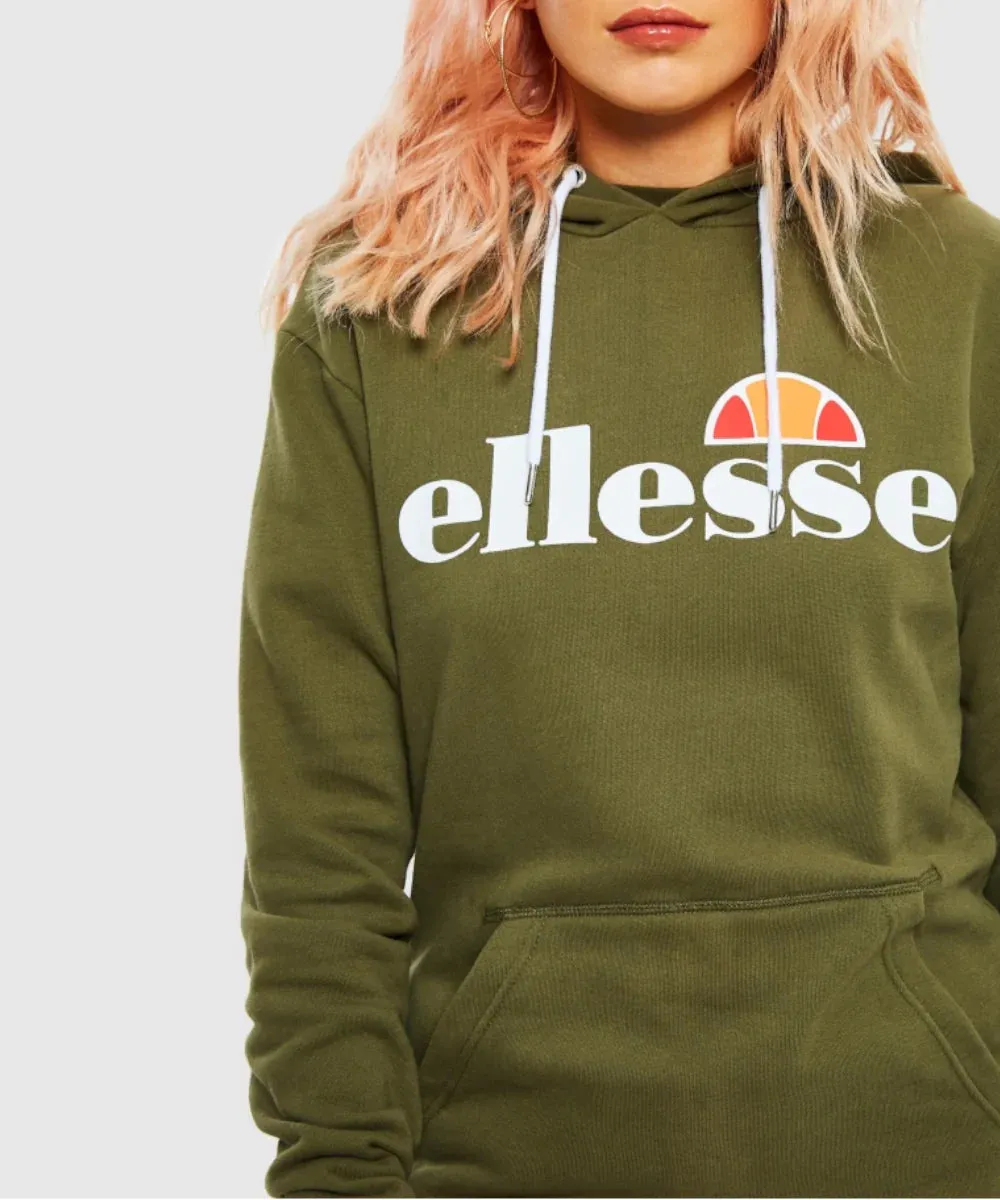 ELLESSE TORICES OH HOODY - WOMEN - KHAKI