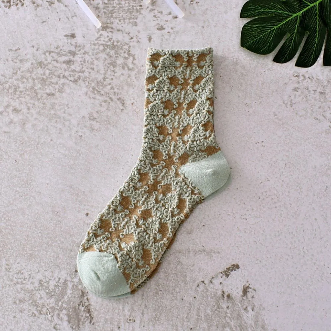 Embossed Socks