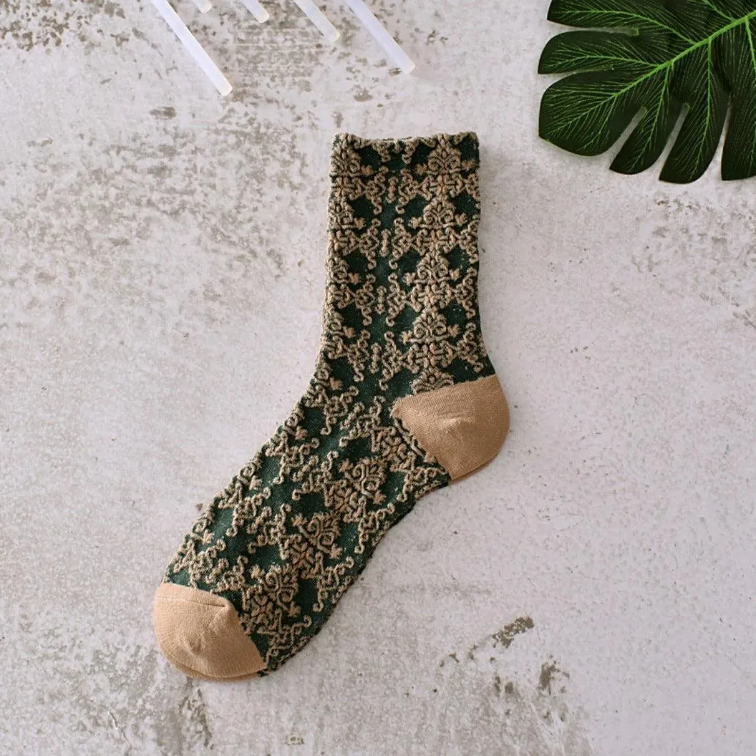 Embossed Socks