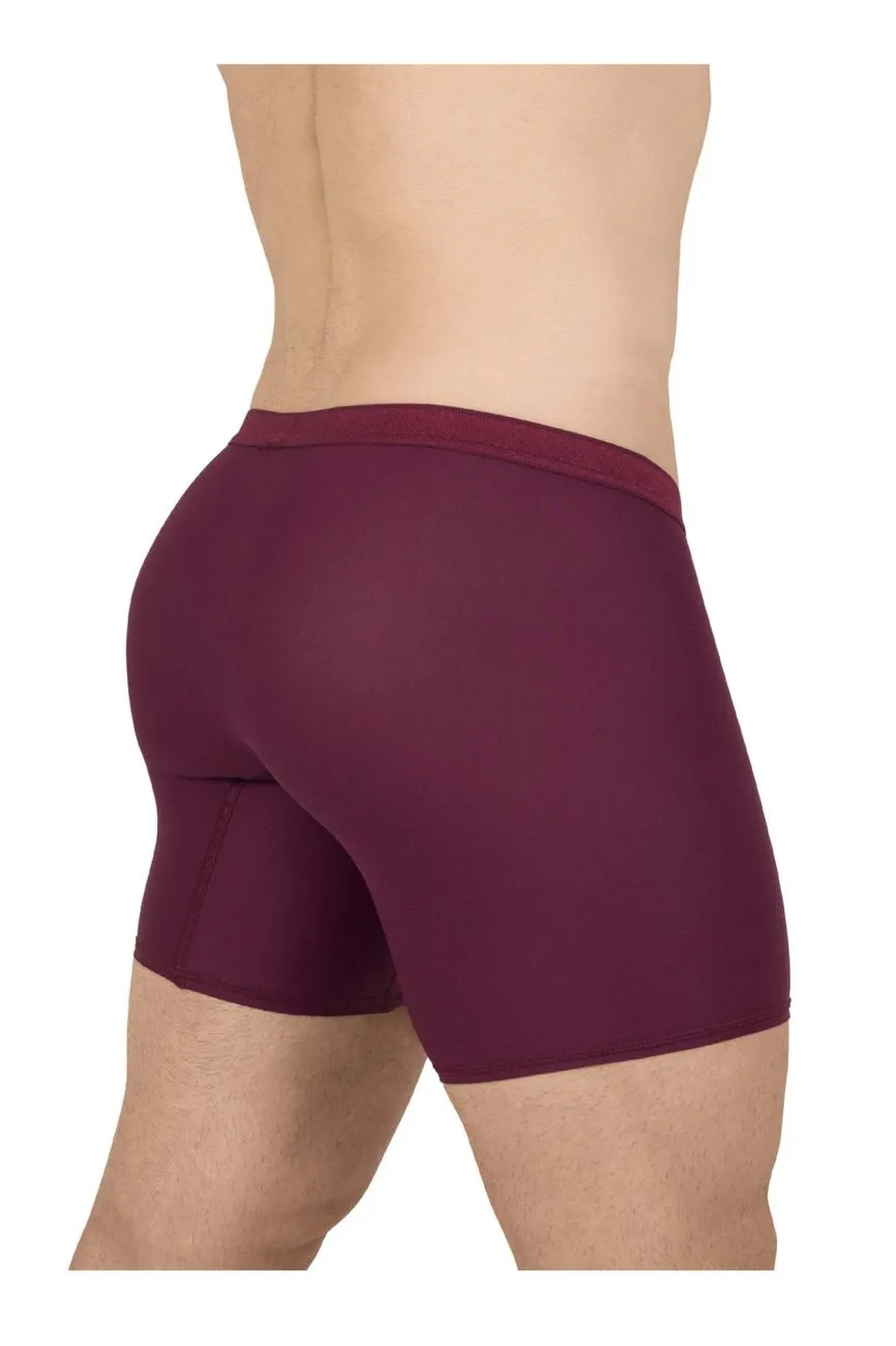 ErgoWear EW1659 SLK Boxer Briefs Color Burgundy