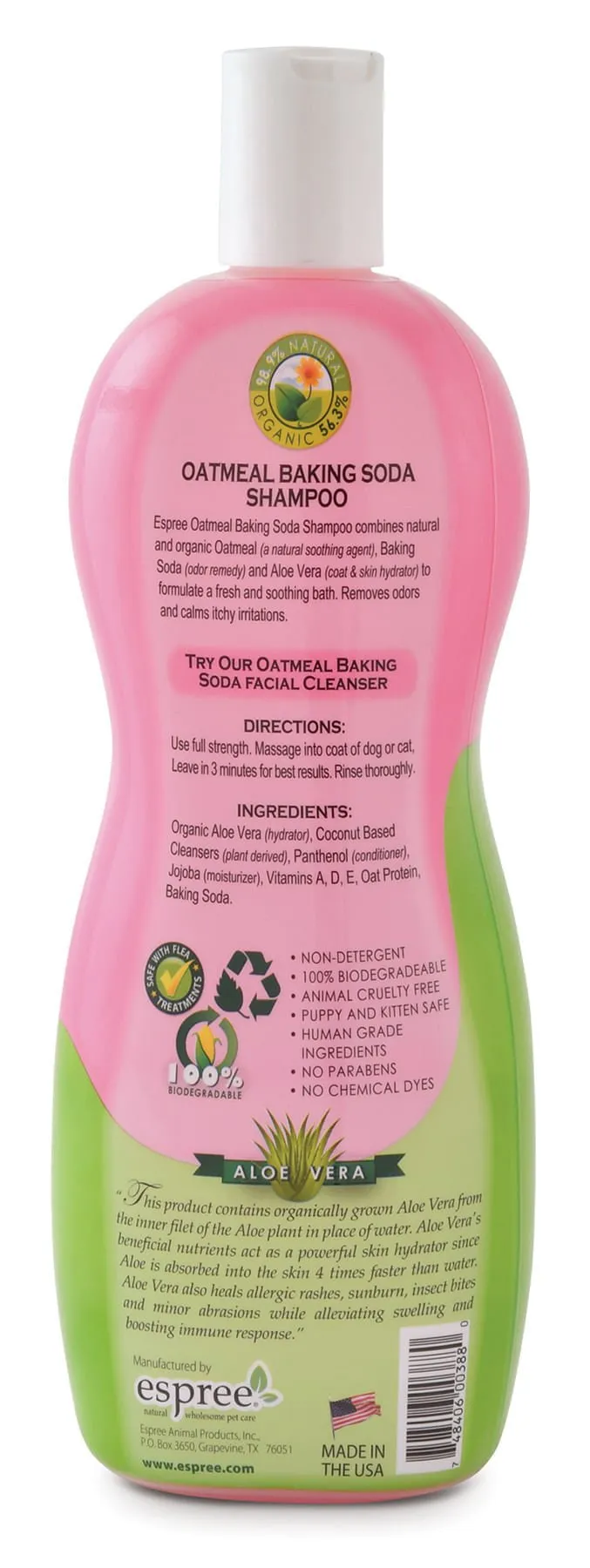 Espree Oatmeal Baking Soda Shampoo