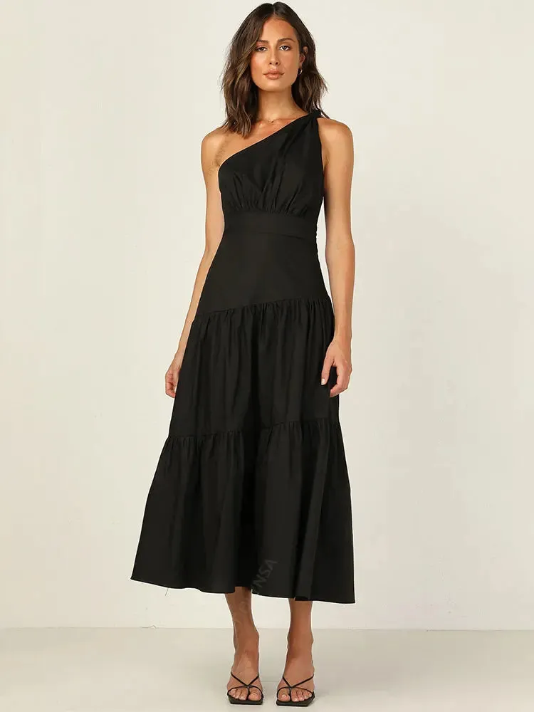 Feathers Strapless Sleeveless Split Hem Evening Maxi Dress