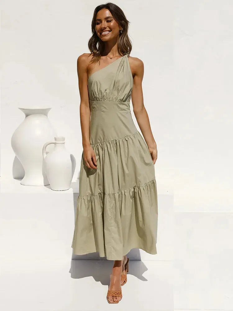 Feathers Strapless Sleeveless Split Hem Evening Maxi Dress