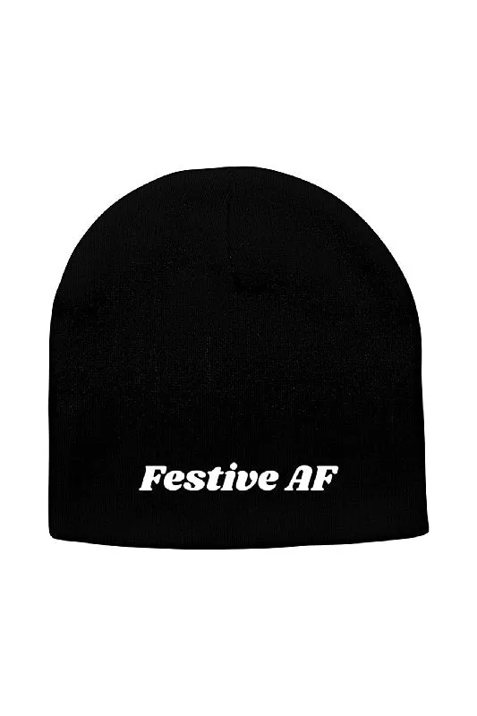 Festive AF Knit Beanie