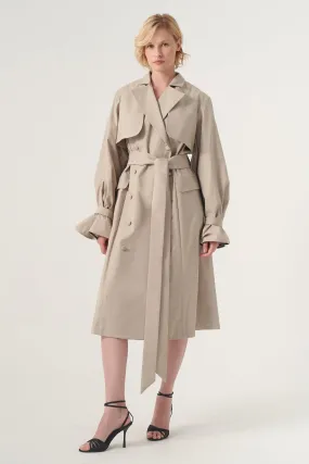 Front button Trench coat