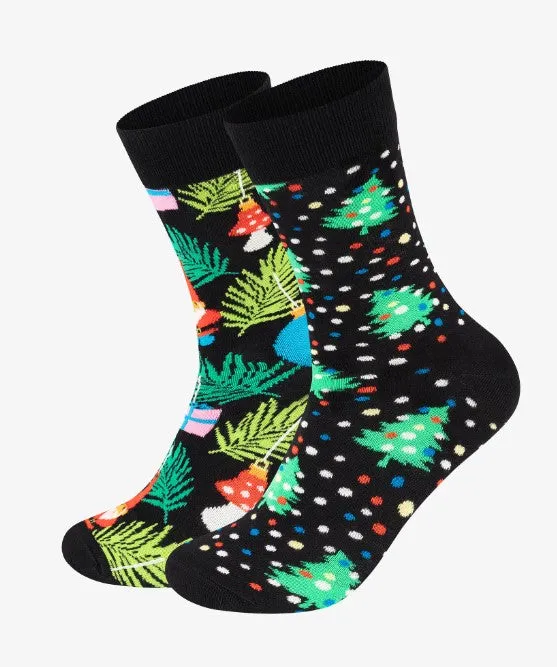 Happy Socks - 2-Pack Holiday Tree Socks Gift Set