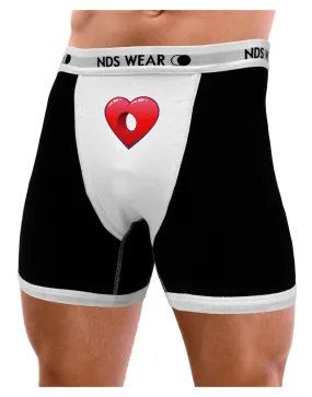 Hole Heartedly Broken Heart Mens Boxer Brief Underwear by NDS Wear