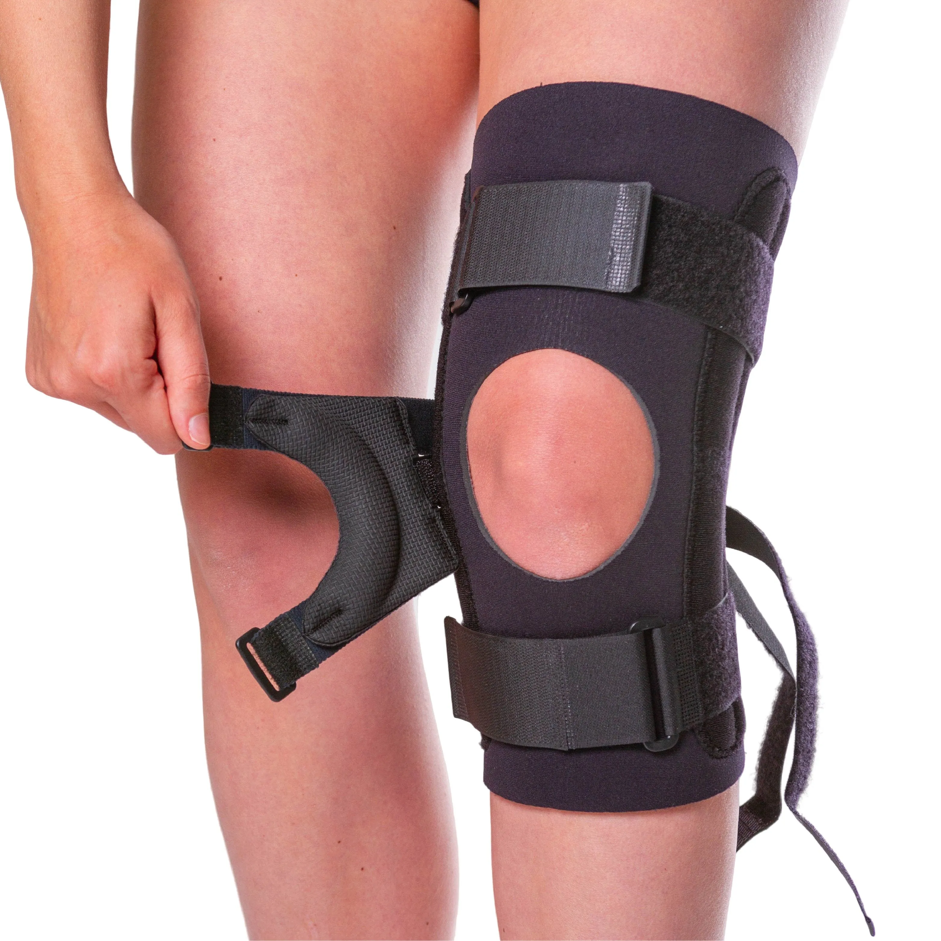 J Patella Stabilizing Knee Brace | Medial or Lateral Support for Subluxation and Dislocation