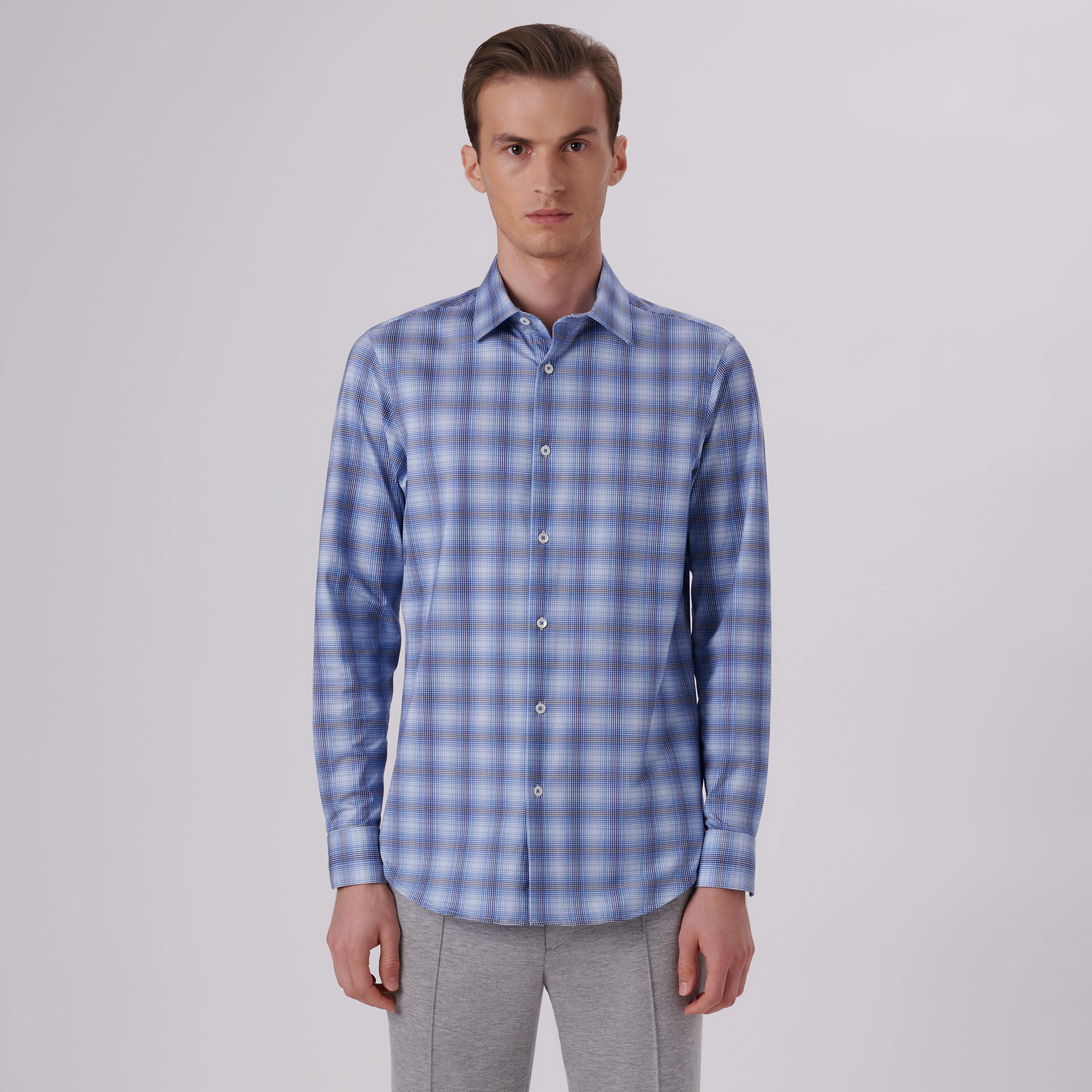 James Dupplin Check Print OoohCotton Shirt