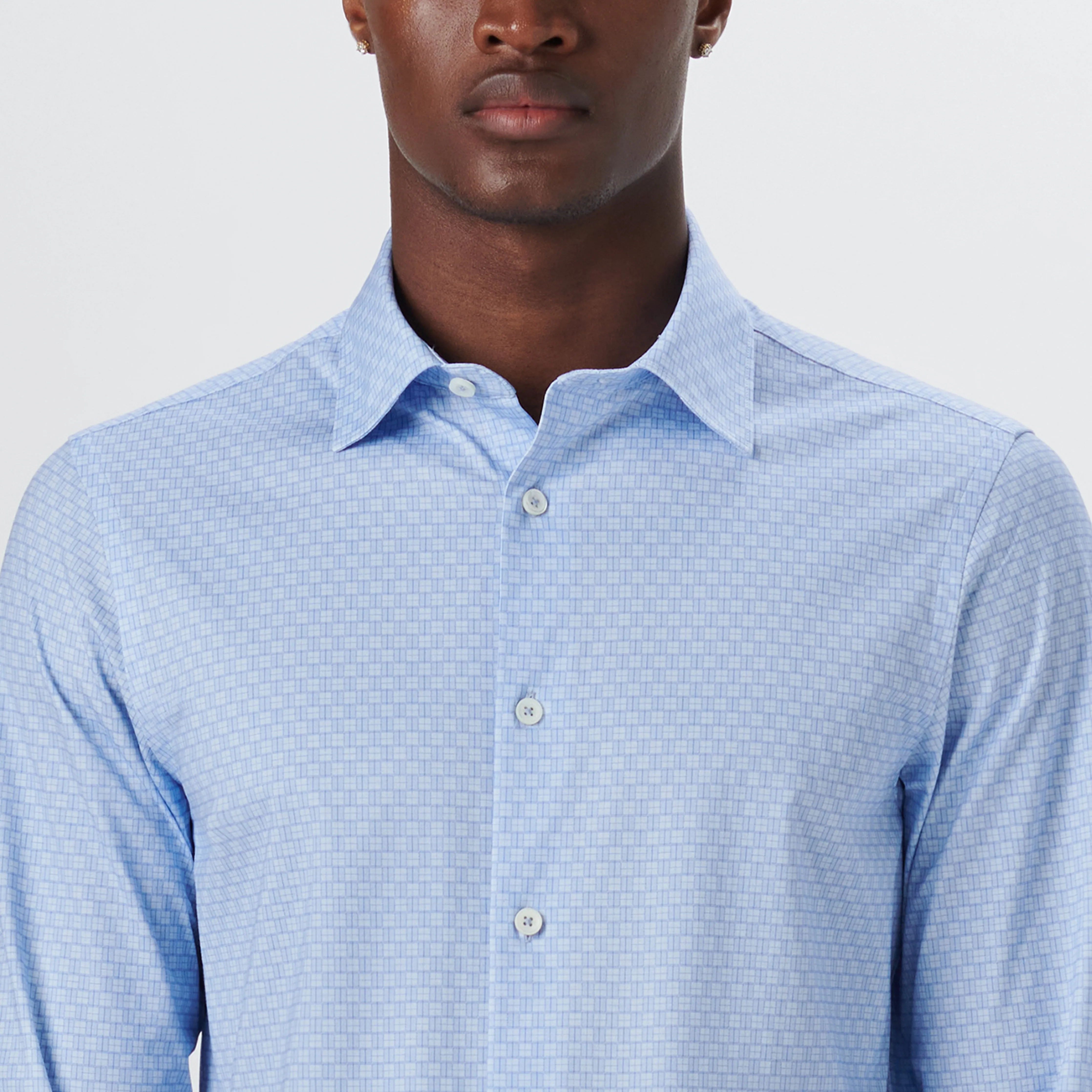 JAMES Linked Check OoohCotton Shirt