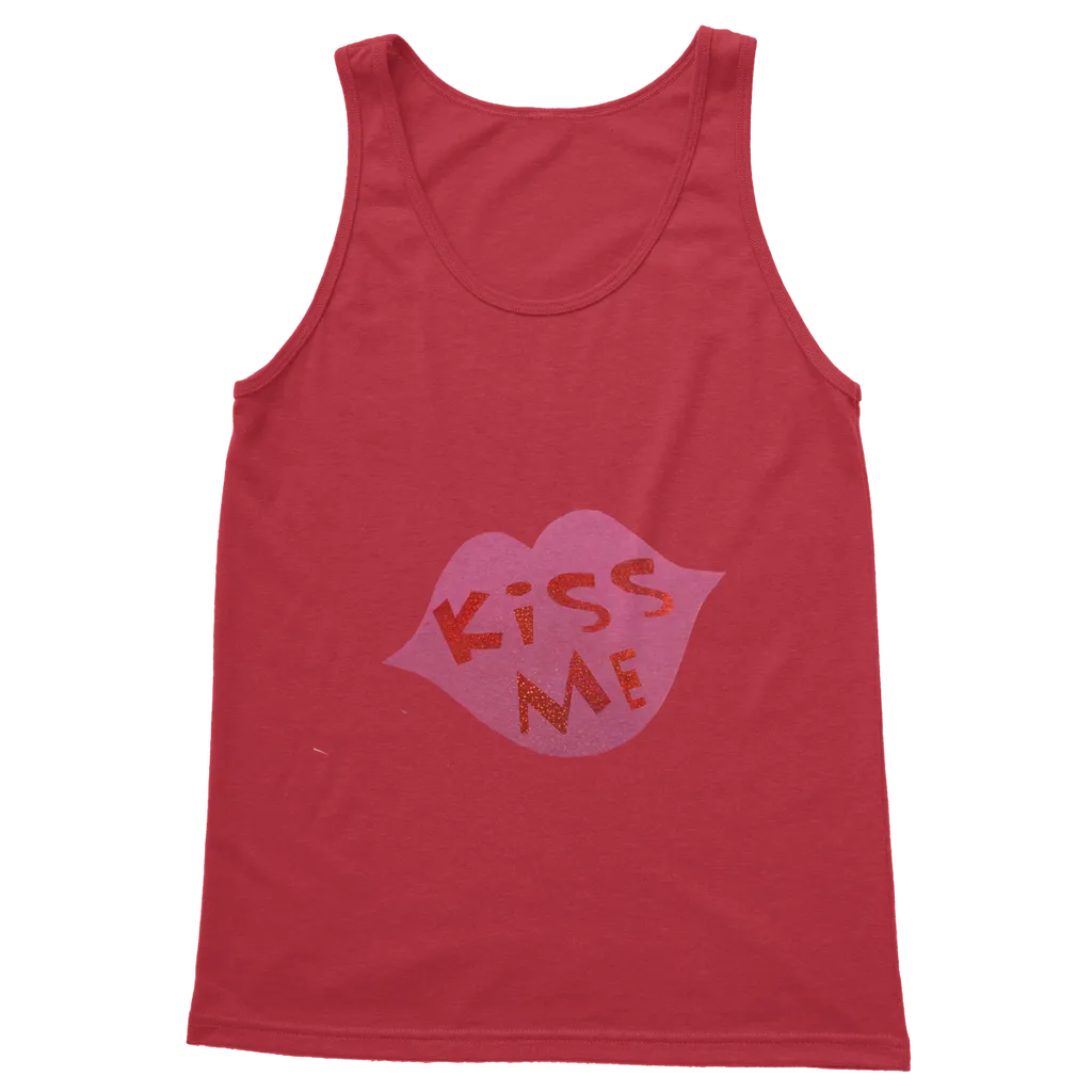 Kiss Me Classic Adult Vest Top