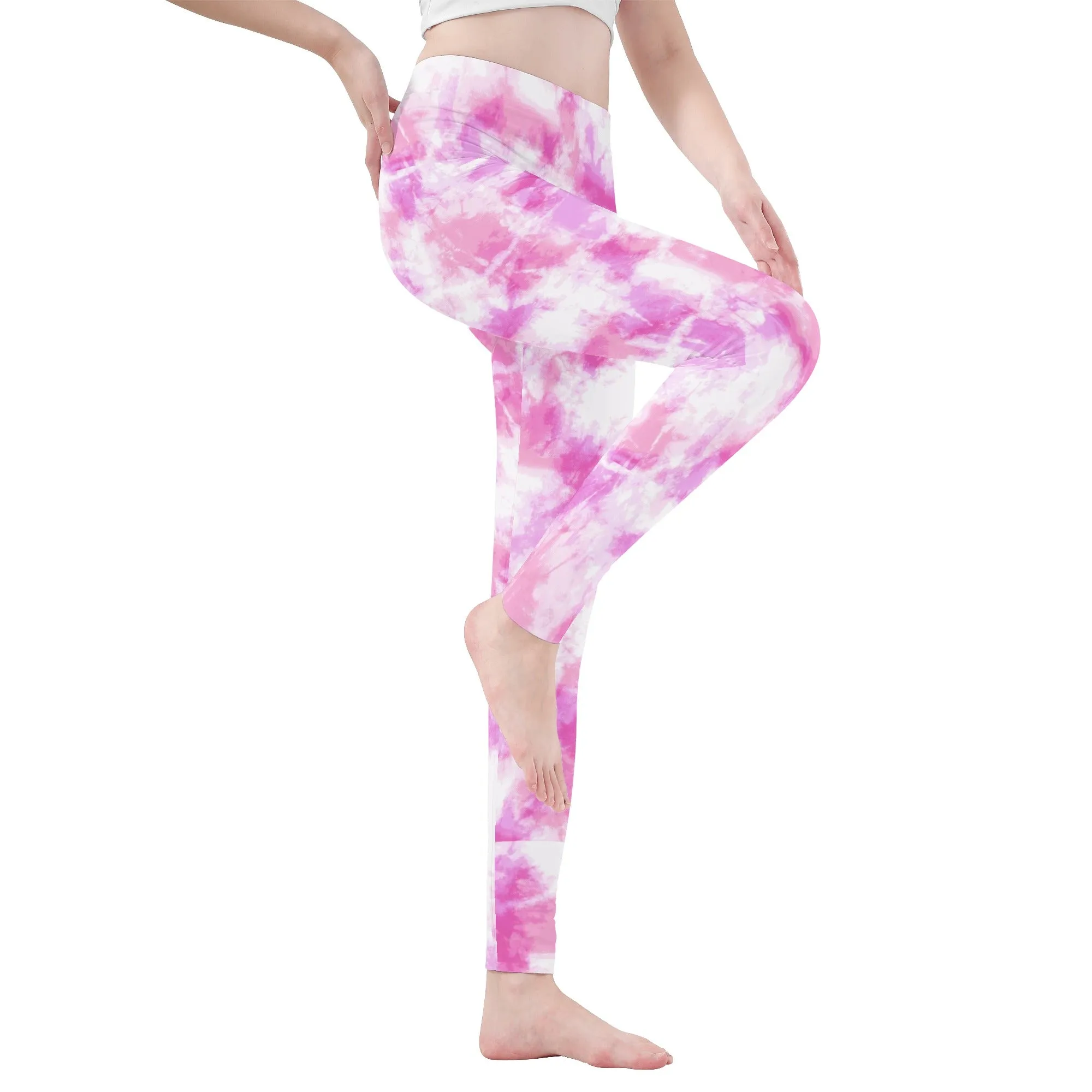 Leggings for Women | Petite to Plus Size | High Waisted | Ankle Length | Tie and Dye | Capricorn Womens Leggings