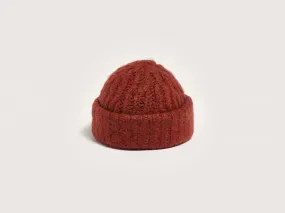 Liote knitted hat (242 / M / MAHOGANY)