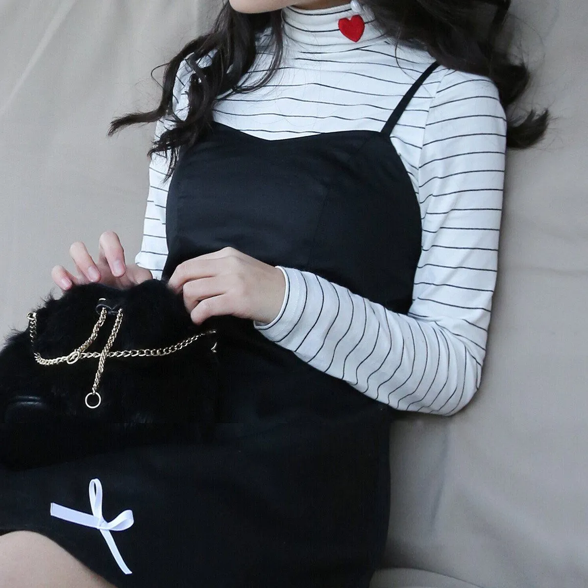 Love Turtleneck Shirt SD02022