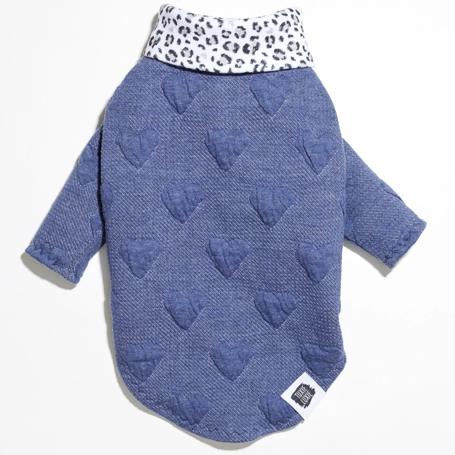 Lovie Doggie | Vintage Blue Doggie Turtleneck Top