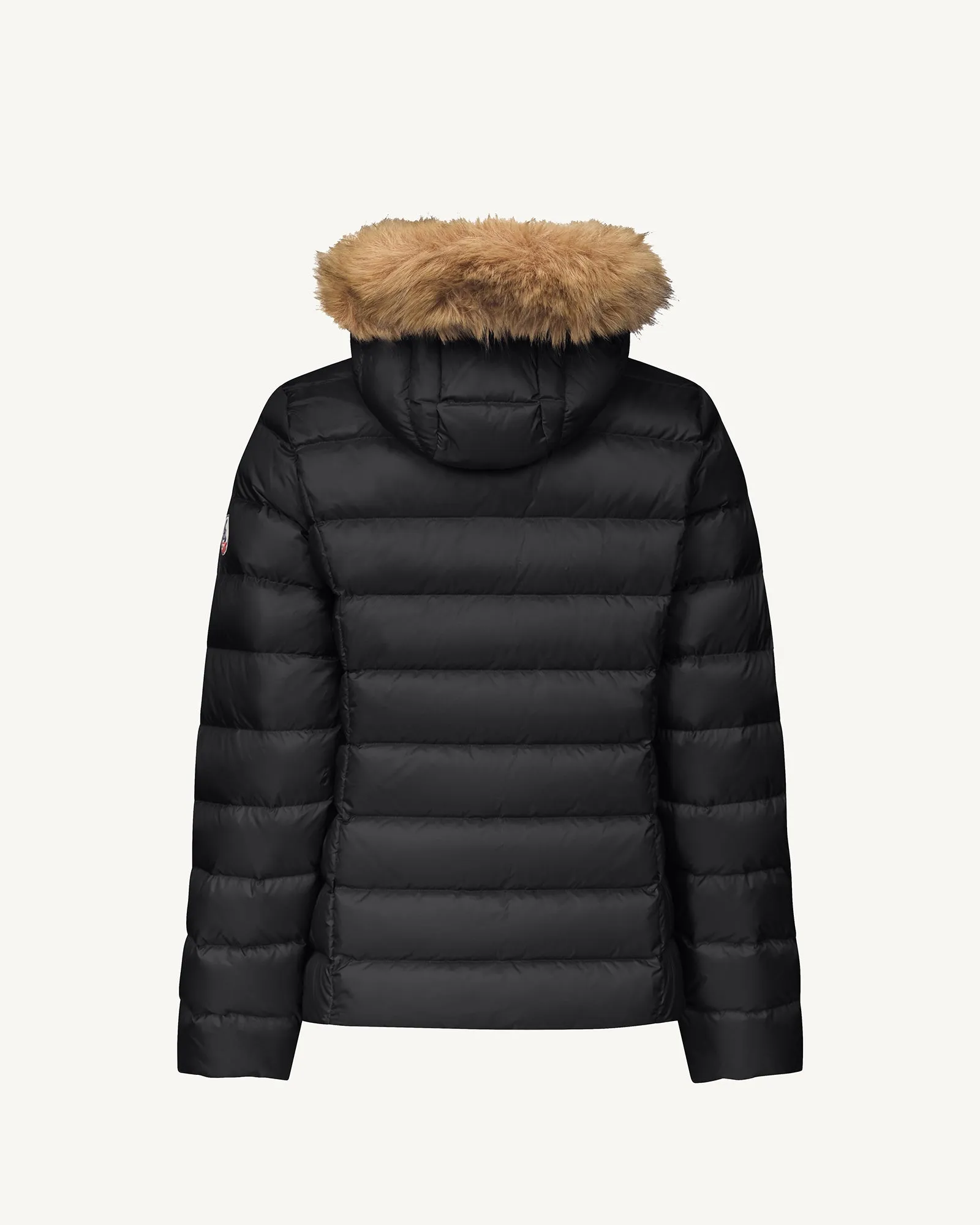 Luxe Extreme Cold hooded down jacket Black