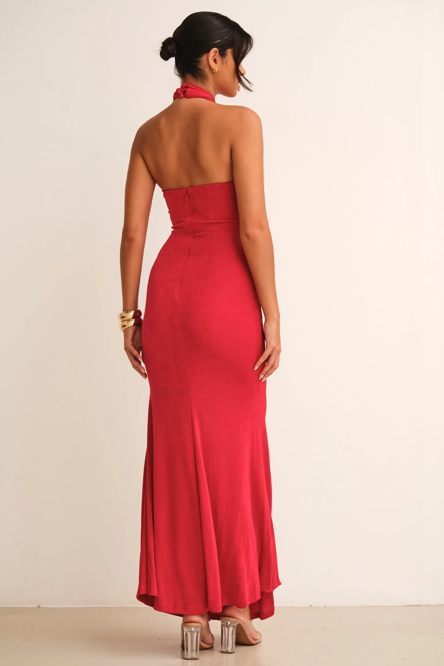 Malibu Maxi Dress Red