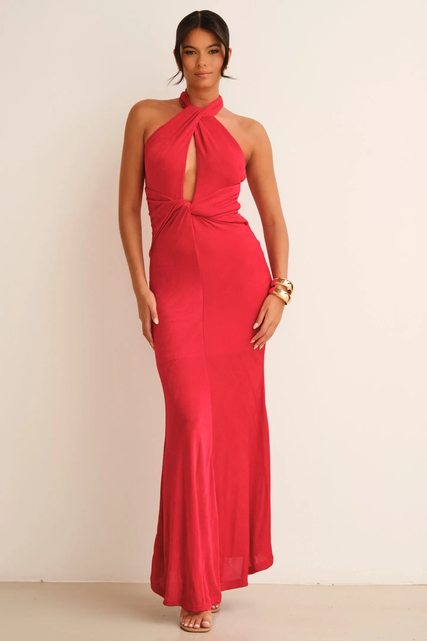 Malibu Maxi Dress Red