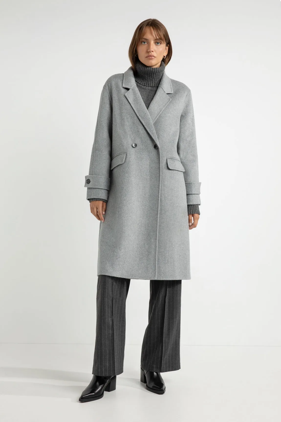 Manteau Sandro - Steel Grey Melange