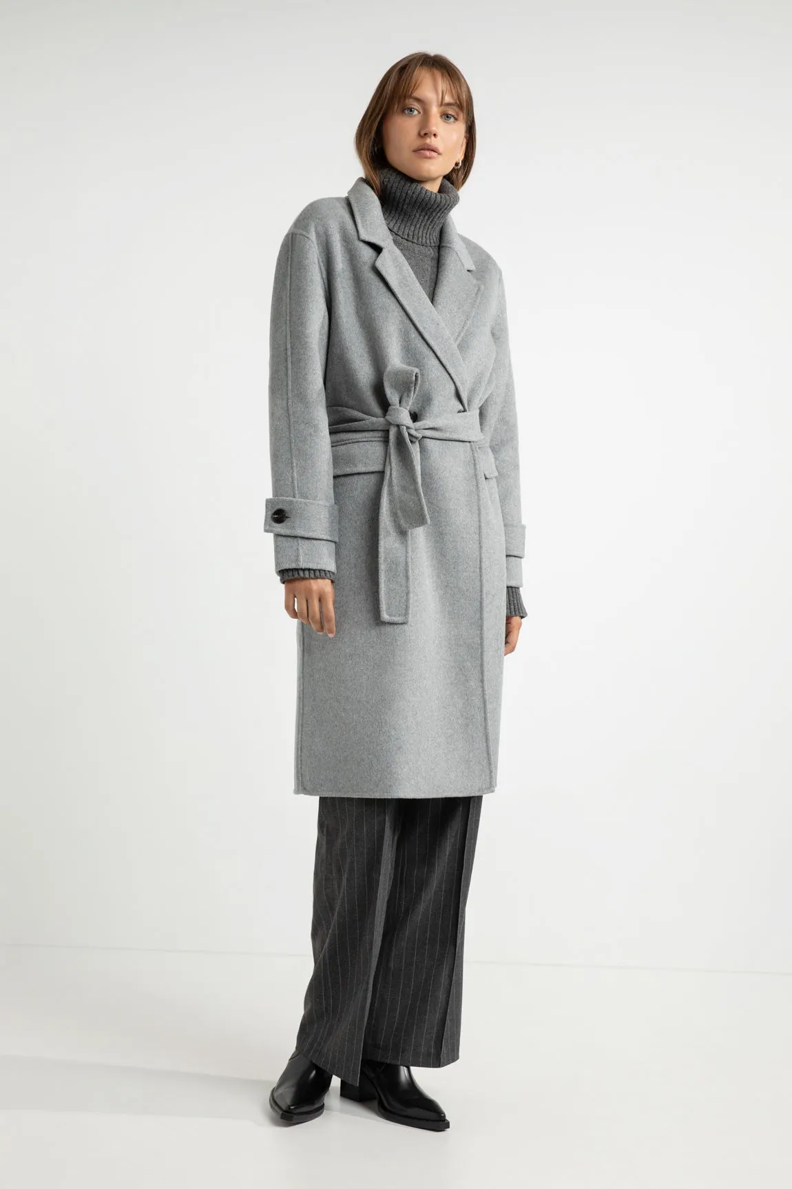 Manteau Sandro - Steel Grey Melange