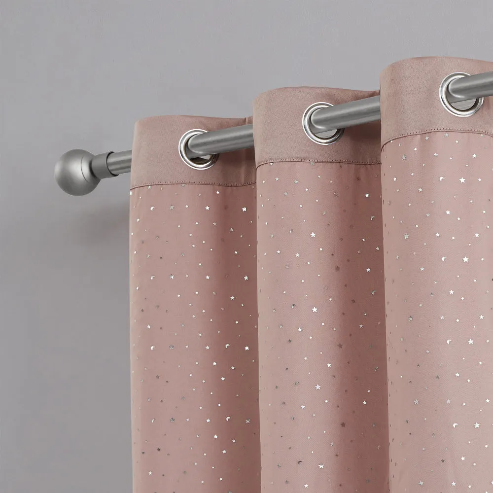 Melody Embellished Double Layer Curtains