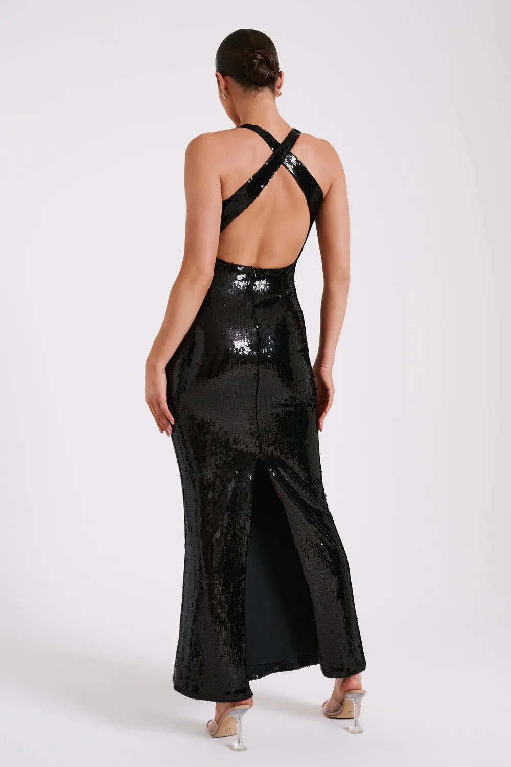 Mirabel Sequin Maxi Dress