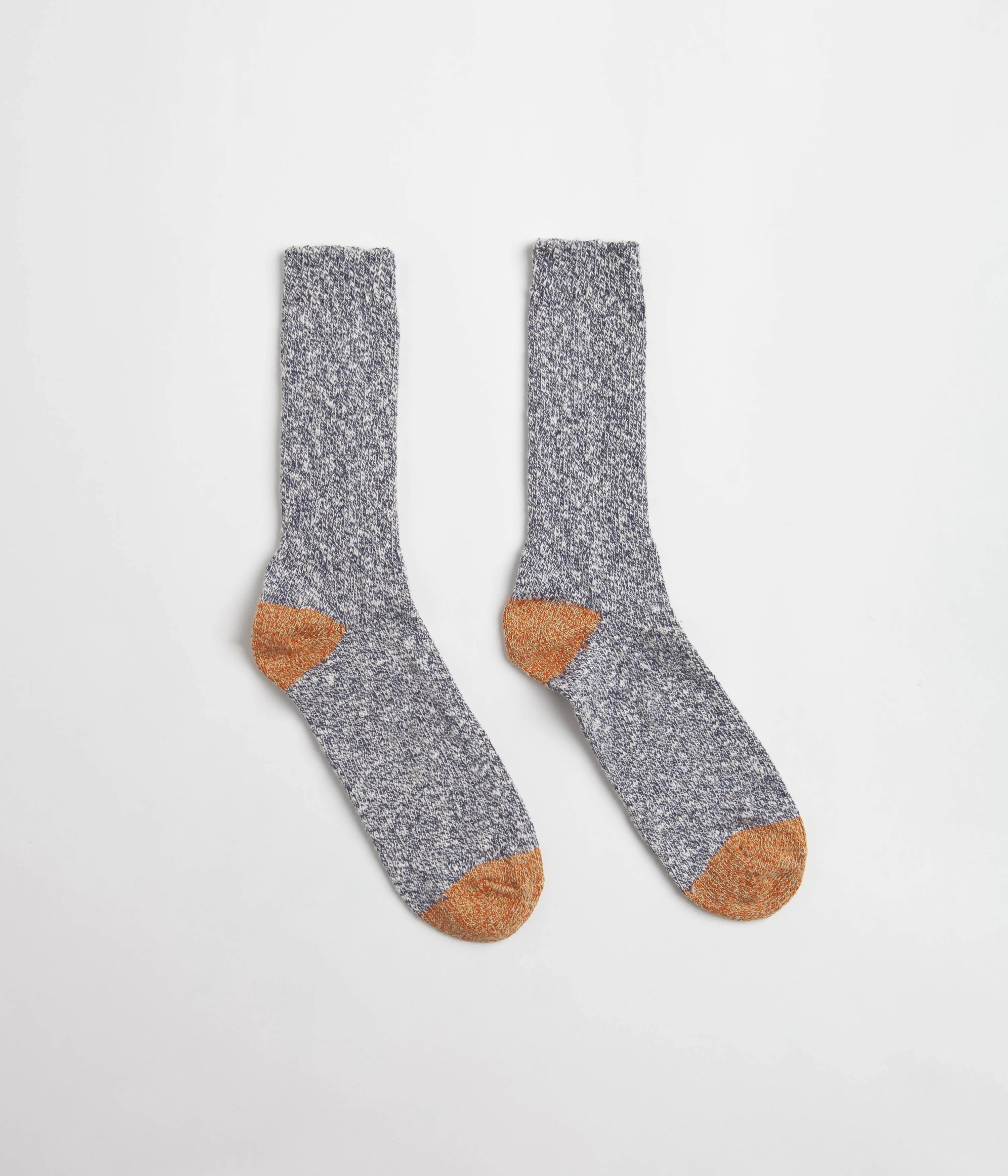 Mollusk Marled Utility Socks - Blue Jean